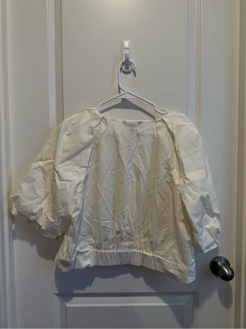 Banana Republic Cropped Wrap Top NWT Size Large